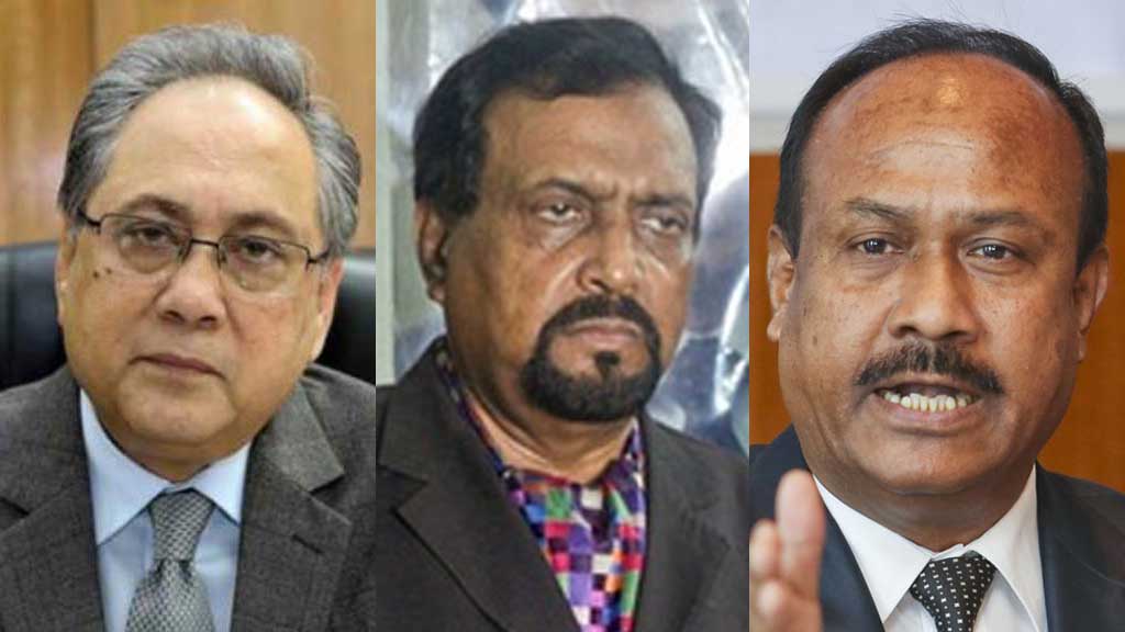 Senior Co-Chairman Barrister Anisul Islam Mahmud, Co-Chairman A.B.M. Ruhul Amin Howlader, and Co-Chairman & Secretary General Md. Mujibul Haque Chunnu have been relieved of their duties